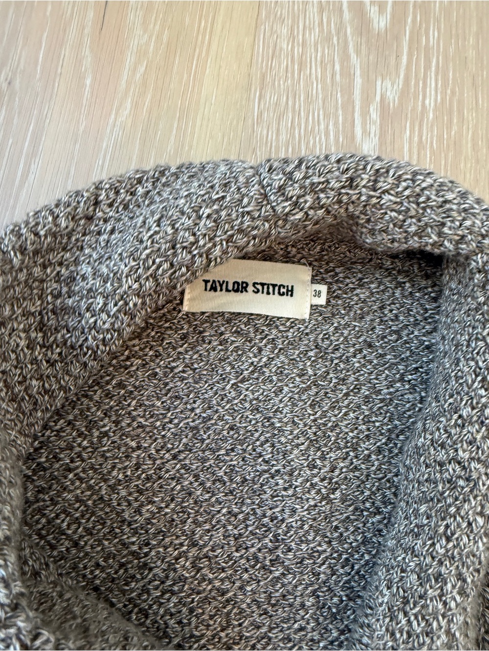 Taylor Stitch The Crawford Sweater
in Ash Twist size 38 size small - Picture 4 of 10
